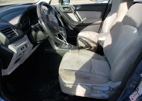 2015 Subaru Forester 2.5I from USA, damaged, VIN JF2SJABC7FH574111